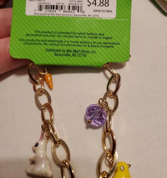 3 new easter/ spring charm bracelets - Picture 4 of 4